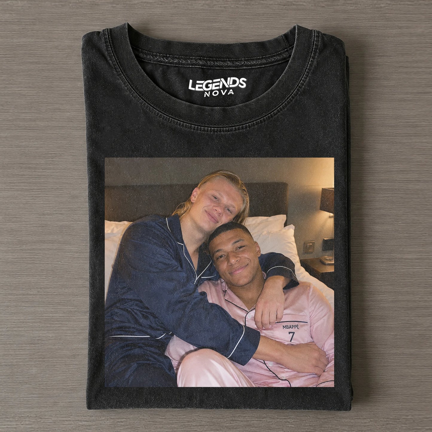 T-shirt Kylian Mbappé et Erling Haaland
