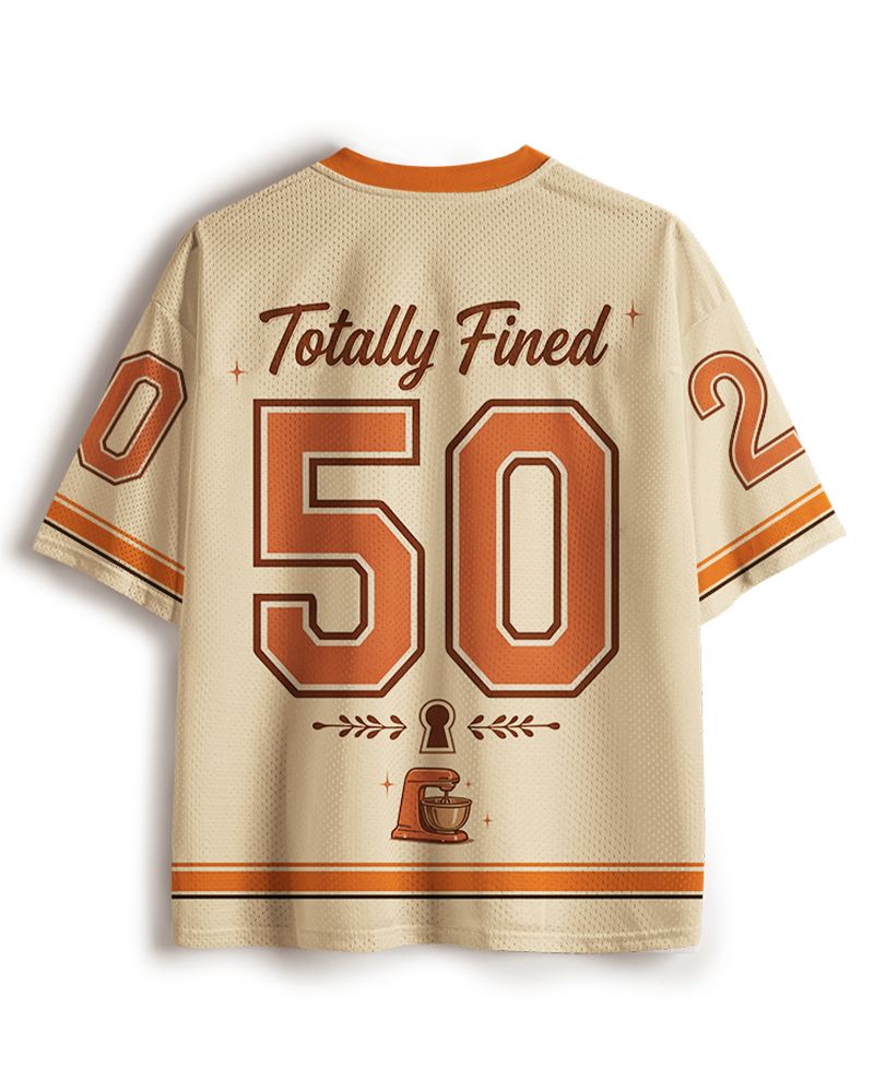 TheRetroTee Mir geht's gut 1950er Mesh-Trikot