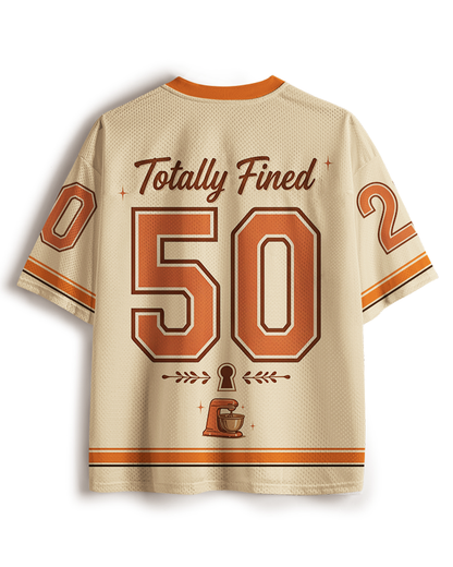 TheRetroTee Mir geht's gut 1950er Mesh-Trikot