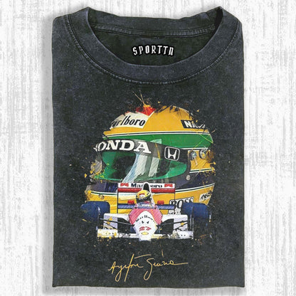 Ayrton Senna T-Shirt/Sweatshirt/Kapuzenpullover