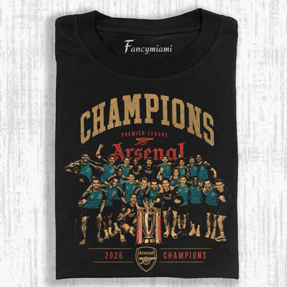 VINTAGE FOOTBALL CHAMP TEAM DISTRESSED TEE
