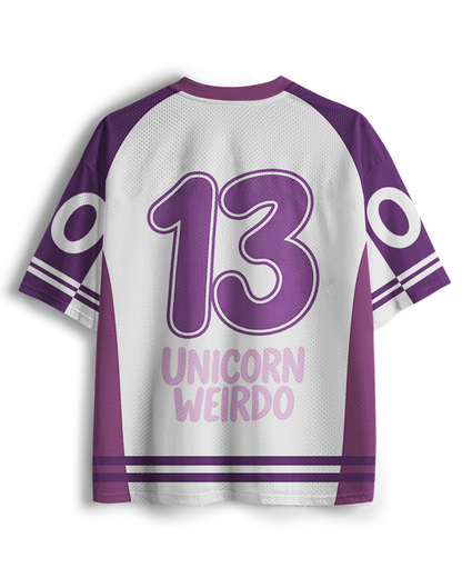 TheRetroTee Maillot en mesh Stay Weird