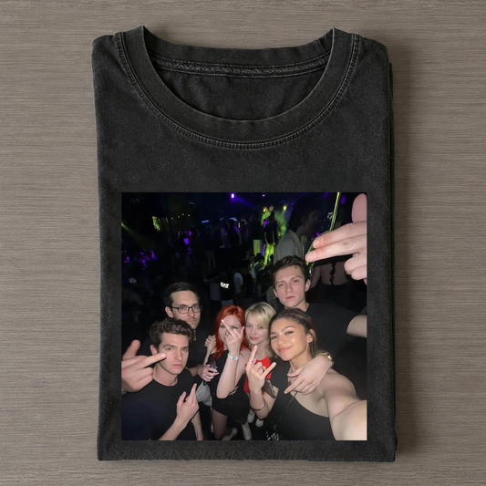 Vintage Superhero Style Graphic T-Shirt V5