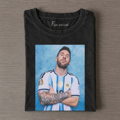 SOUTH AMERICA FOOTBALL GLORY MOMENT VINTAGE TEE
