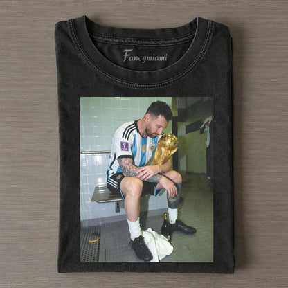 SOUTH AMERICA FOOTBALL GLORY MOMENT VINTAGE TEE