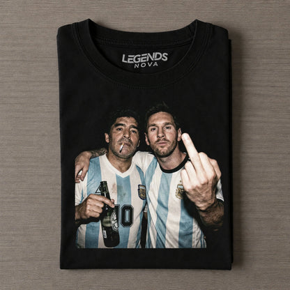 Diego Maradona & Messi Argentina Legends T-shirt