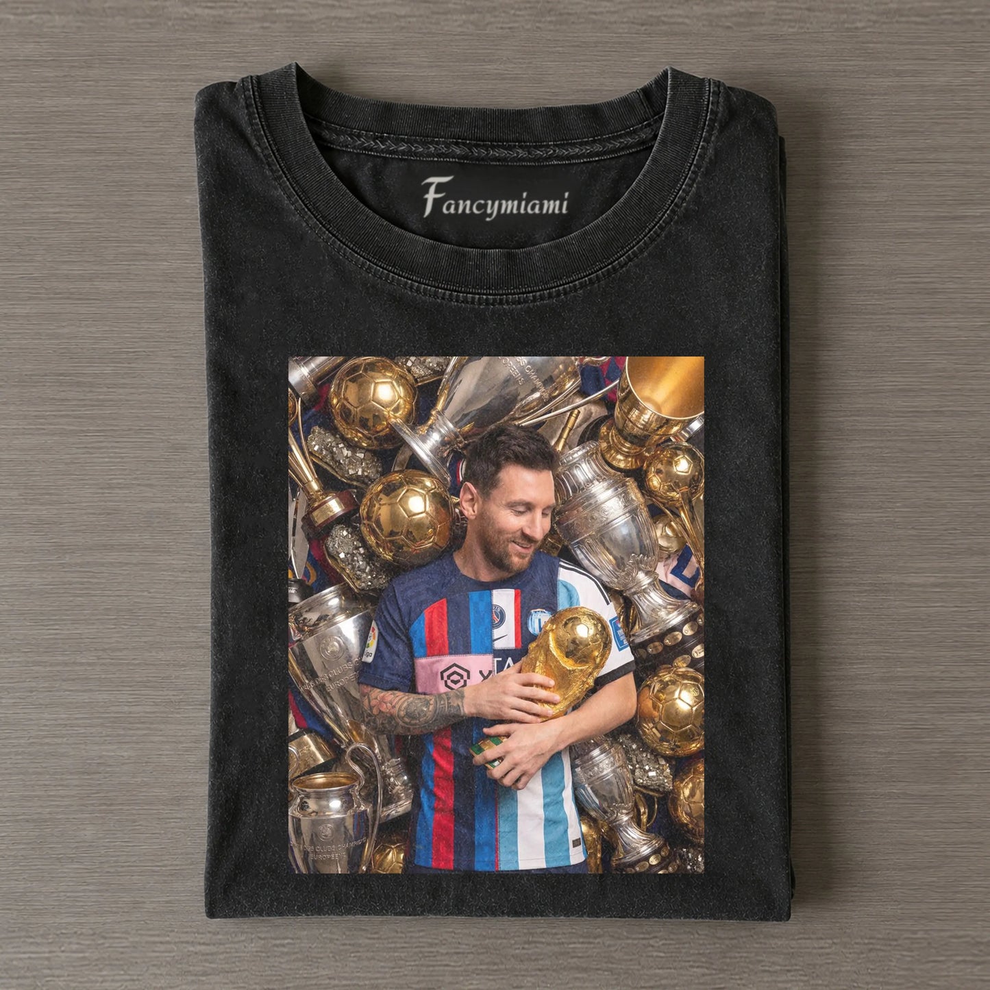 SOUTH AMERICA FOOTBALL GLORY MOMENT VINTAGE TEE