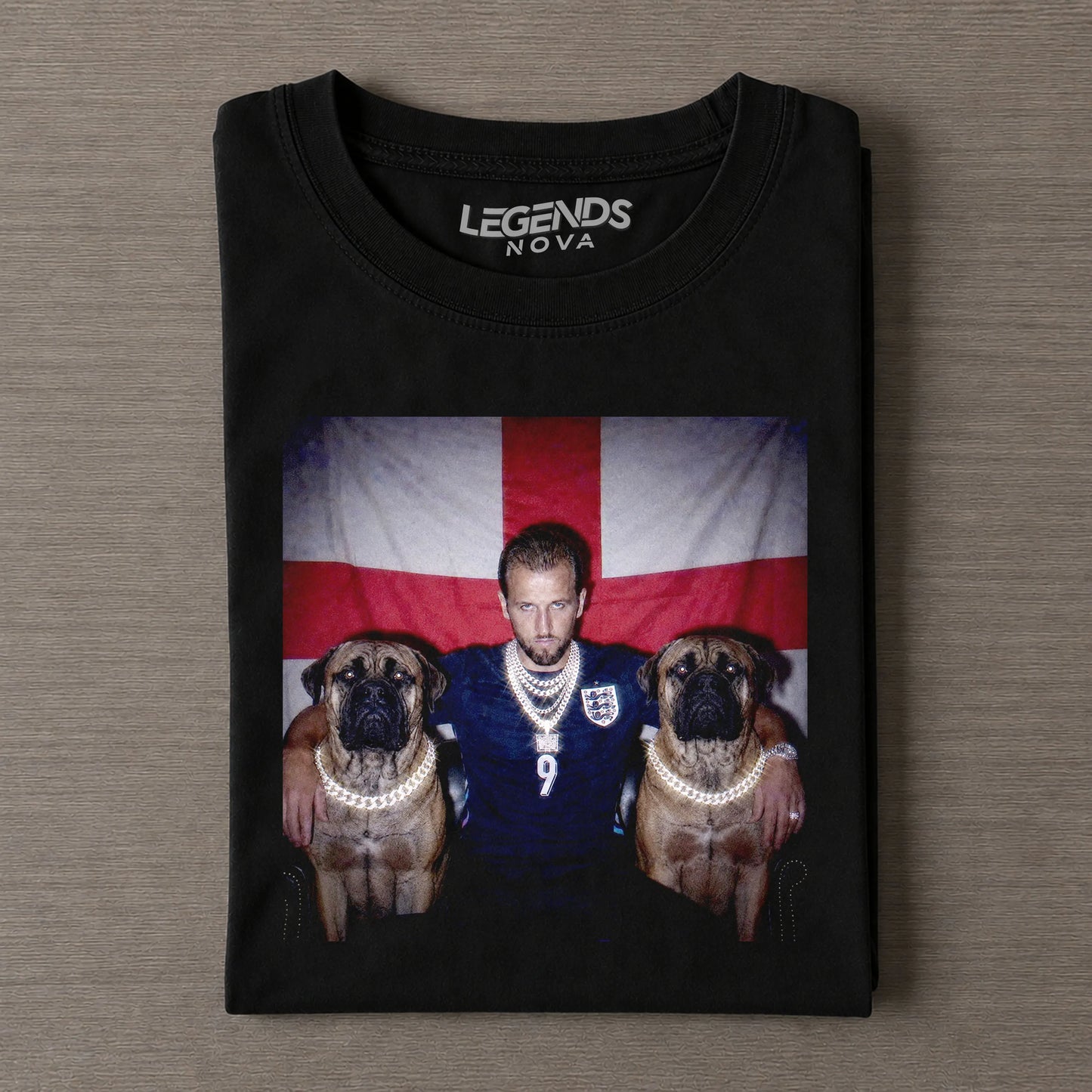 England Funny Vintage Tee
