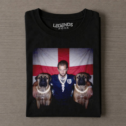 England Funny Vintage Tee