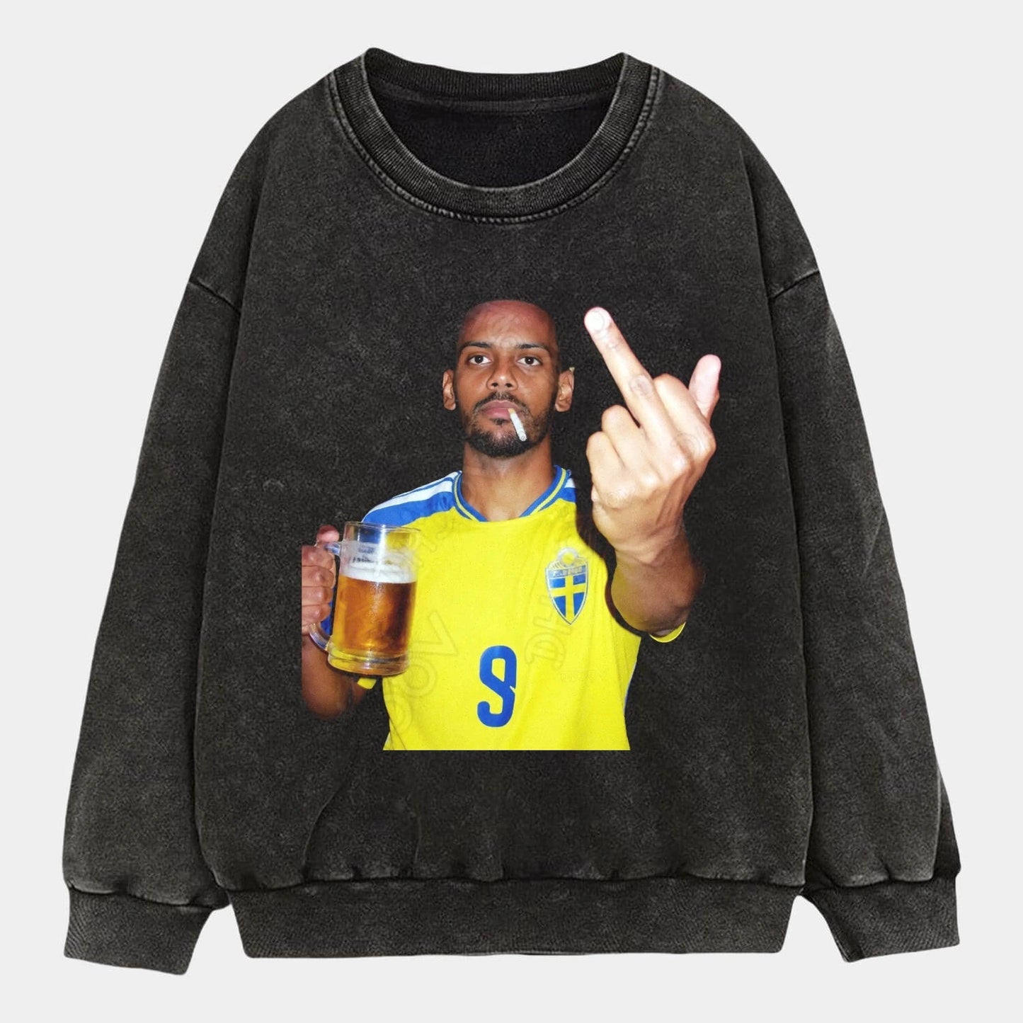 T-shirt de football de style suédois 1