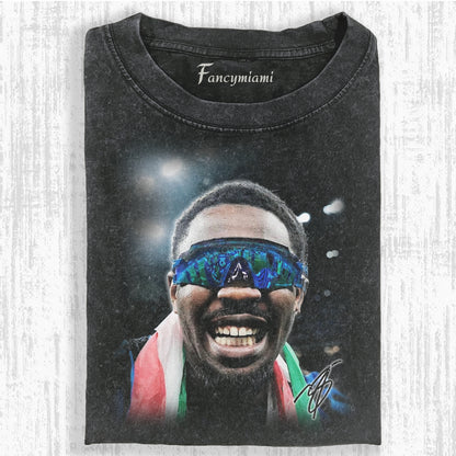 COLOR ACCENT FOOTBALL STAR PORTRAIT TEE