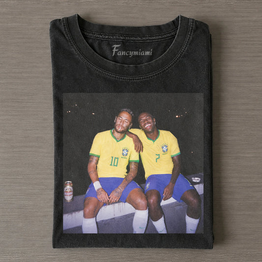 Nr. 10 Sporttrikot-Stil Porträt T-Shirt