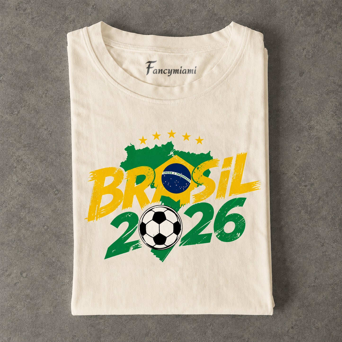 NATIONAL SOCCER VINTAGE FADED GRAPHIC TEE