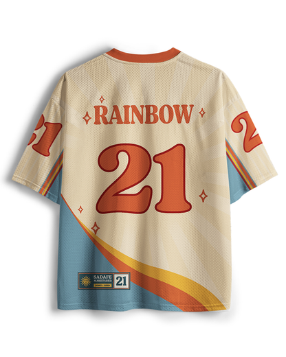 TheRetroTee Little Ray of Sarcastic Sunshine Mesh Jersey