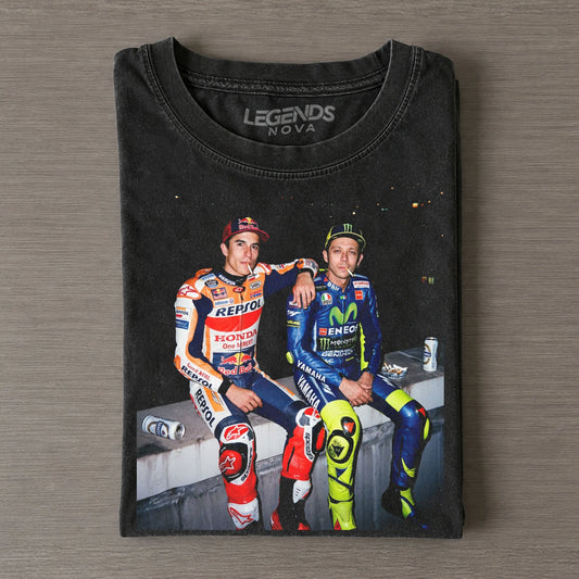 Valentino Rossi & Marc Marquez Moto GP Tee