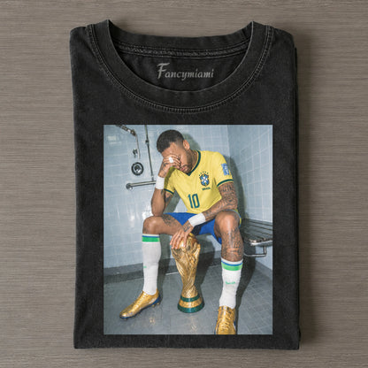 Nr. 10 Sporttrikot-Stil Porträt-T-Shirt