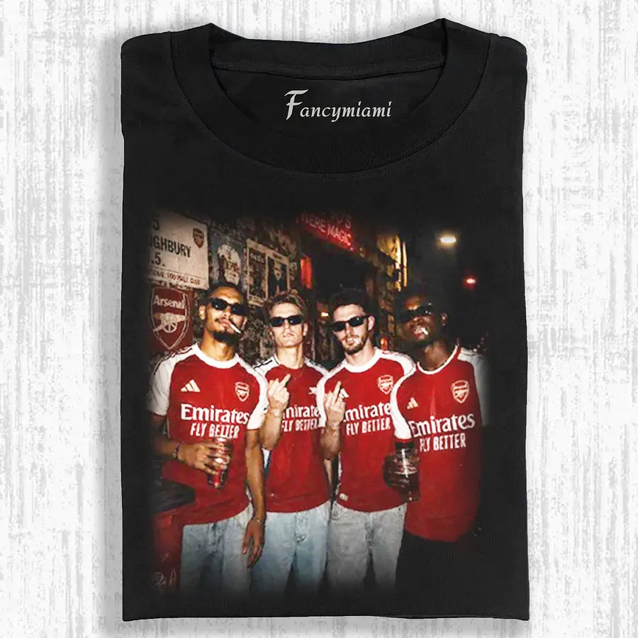 NORD LONDON ROTER GLANZ T-SHIRT