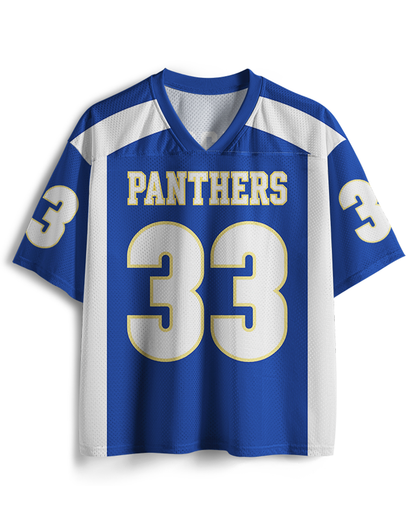 Maillot de football en maille TheRetroTee Small Town #33