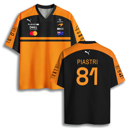 McLaren F1 Oscar Piastri 81 Mesh Jersey