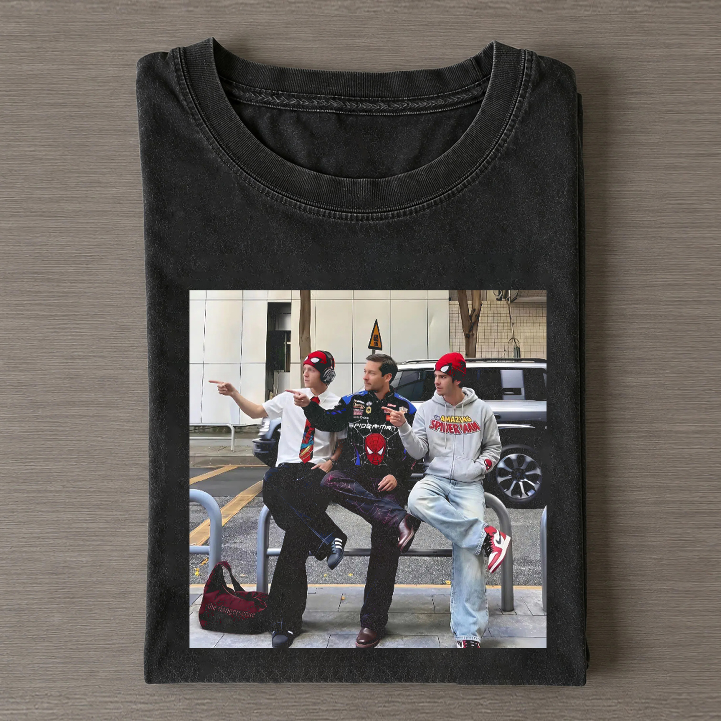 Vintage Superhero Style Graphic T-Shirt V6