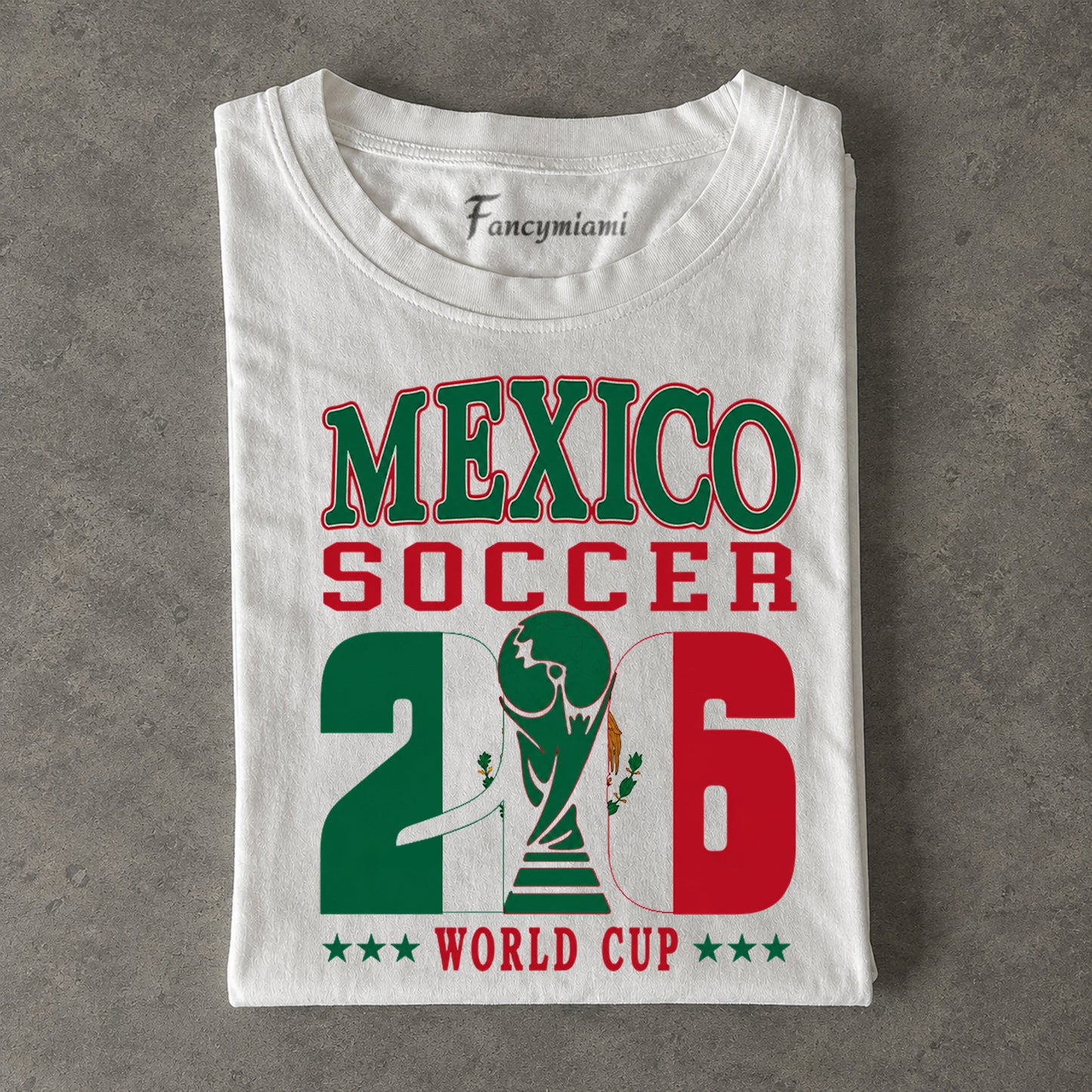 NATIONAL SOCCER VINTAGE VERWASCHENES GRAFIK-T-SHIRT