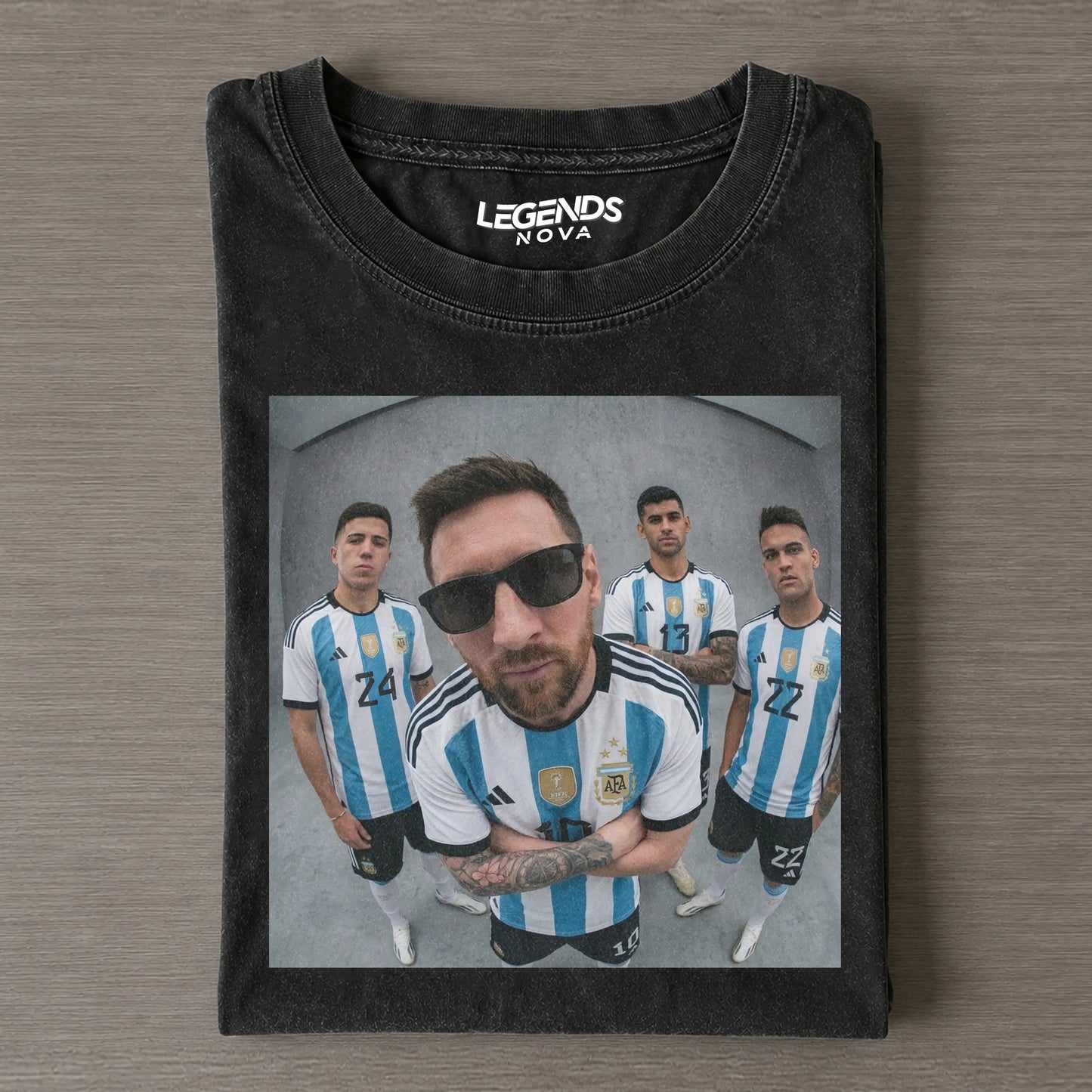 The Albiceleste Four V2 Tee