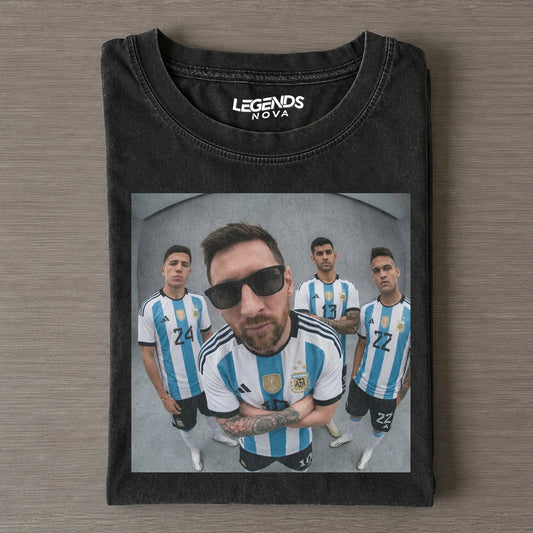 The Albiceleste Four V2 Tee