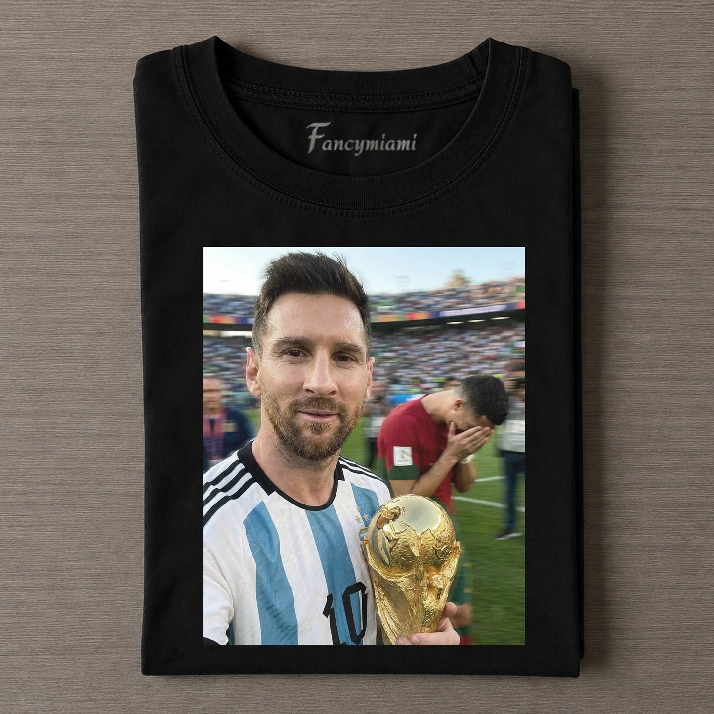 T-SHIRT VINTAGE GLOIRE DU FOOTBALL SUD-AMÉRICAIN