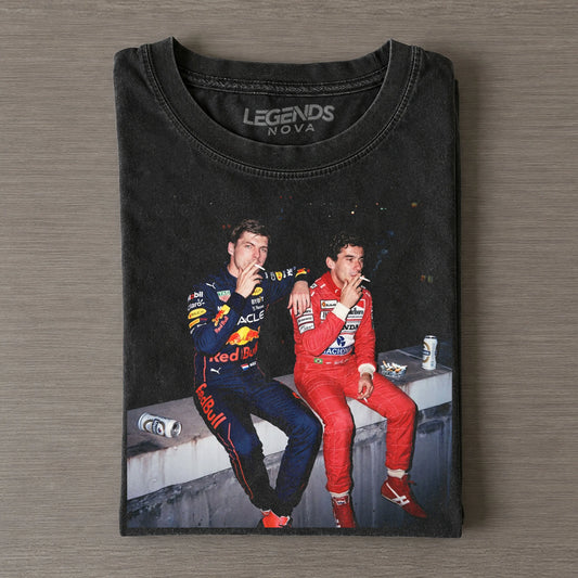 Senna & Max Verstappen F1 Legend T-shirt