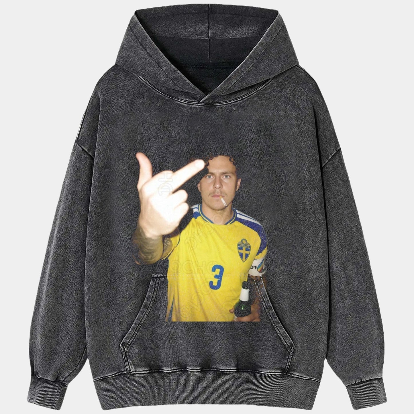 Schweden Fußball-Style T-Shirt 3