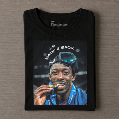 TEE SHIRT LÉGENDE DU FOOTBALL EUROPÉEN