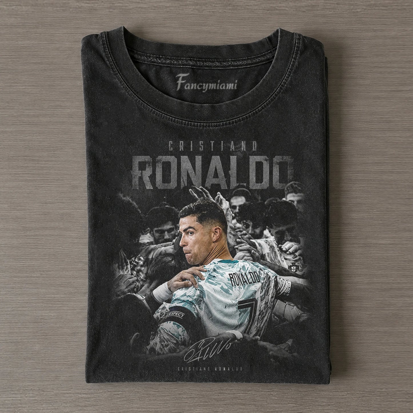 NATIONAL SOCCER VINTAGE FADED GRAPHIC TEE