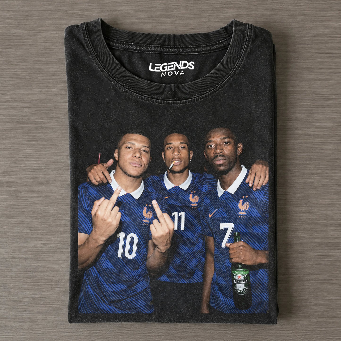 Kylian Mbappe & Ousmane Dembele & Michael Olise Tee