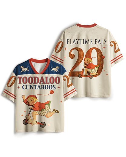 TheRetroTee Toodaloo Cuntaroos 1950s Mesh Jersey