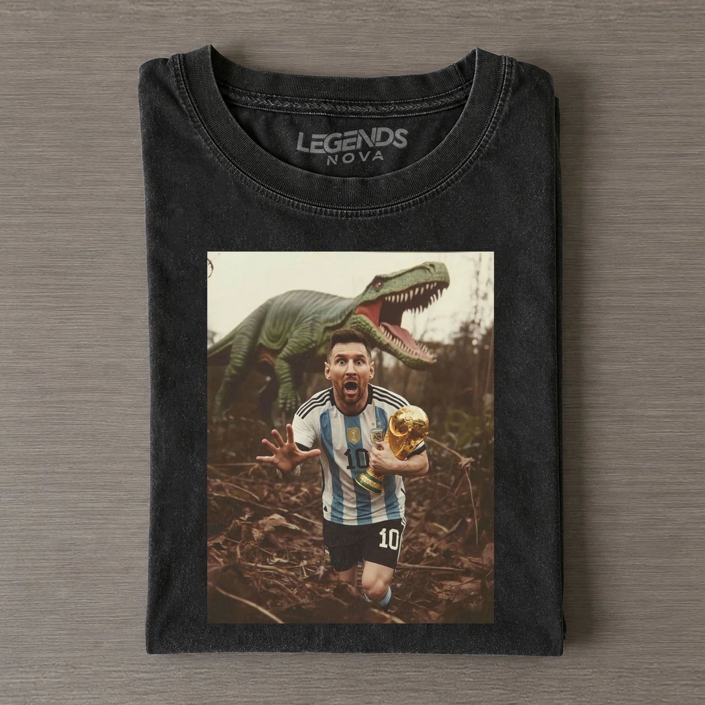 Argentina Messi Funny Vintage Tee