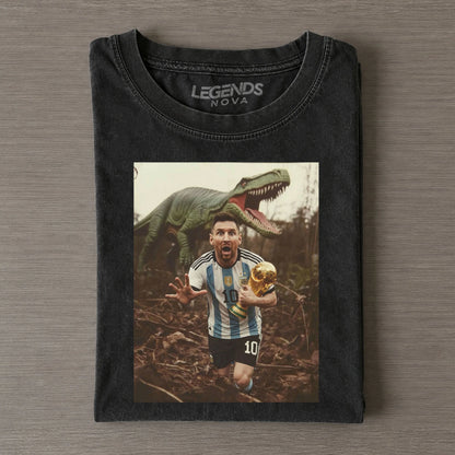 Argentina Messi Funny Vintage Tee