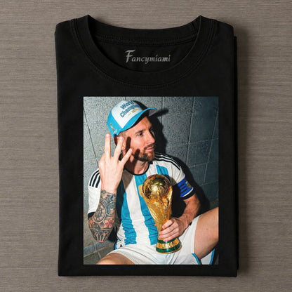 SOUTH AMERICA FOOTBALL GLORY MOMENT VINTAGE TEE