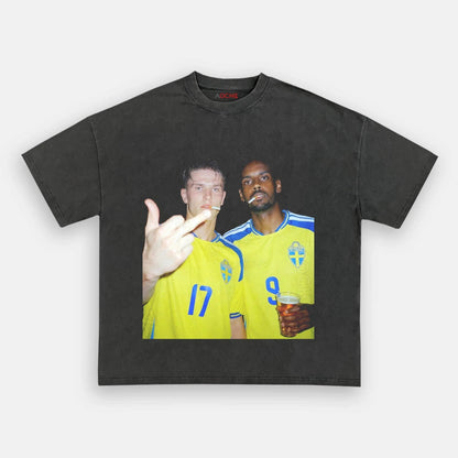 Schweden-Fußball-T-Shirt 2.7