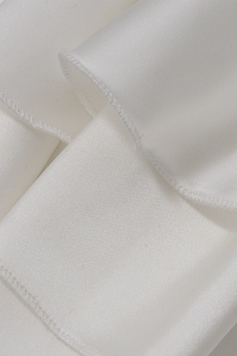 Sexy Backless Flounce Flower Shape Halter A Line Dresses