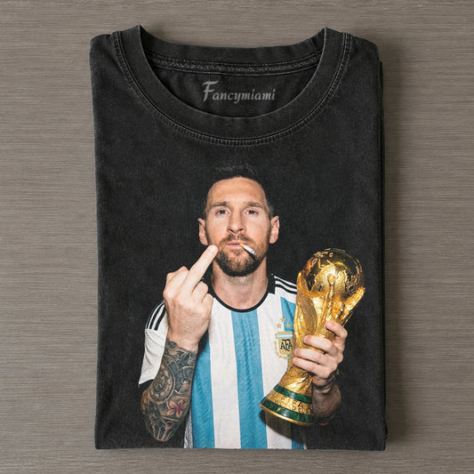 SOUTH AMERICA FOOTBALL GLORY MOMENT VINTAGE TEE
