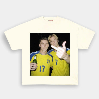Schweden Fußball Style T-Shirt 3.4