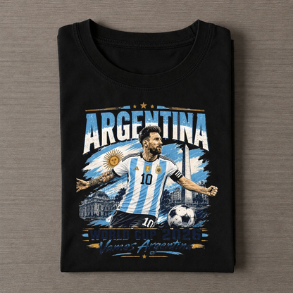 Lionel Messi Vintage-T-Shirt
