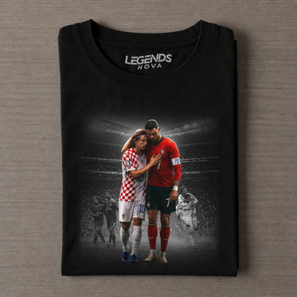 Modrić & Ronaldo Farewell To The Old Days T-shirt