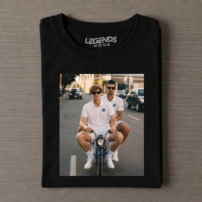 Wimbledon 2026 Men's Singles Germany Novak Djokovic & Italy Jannik Sinner T-shirt
