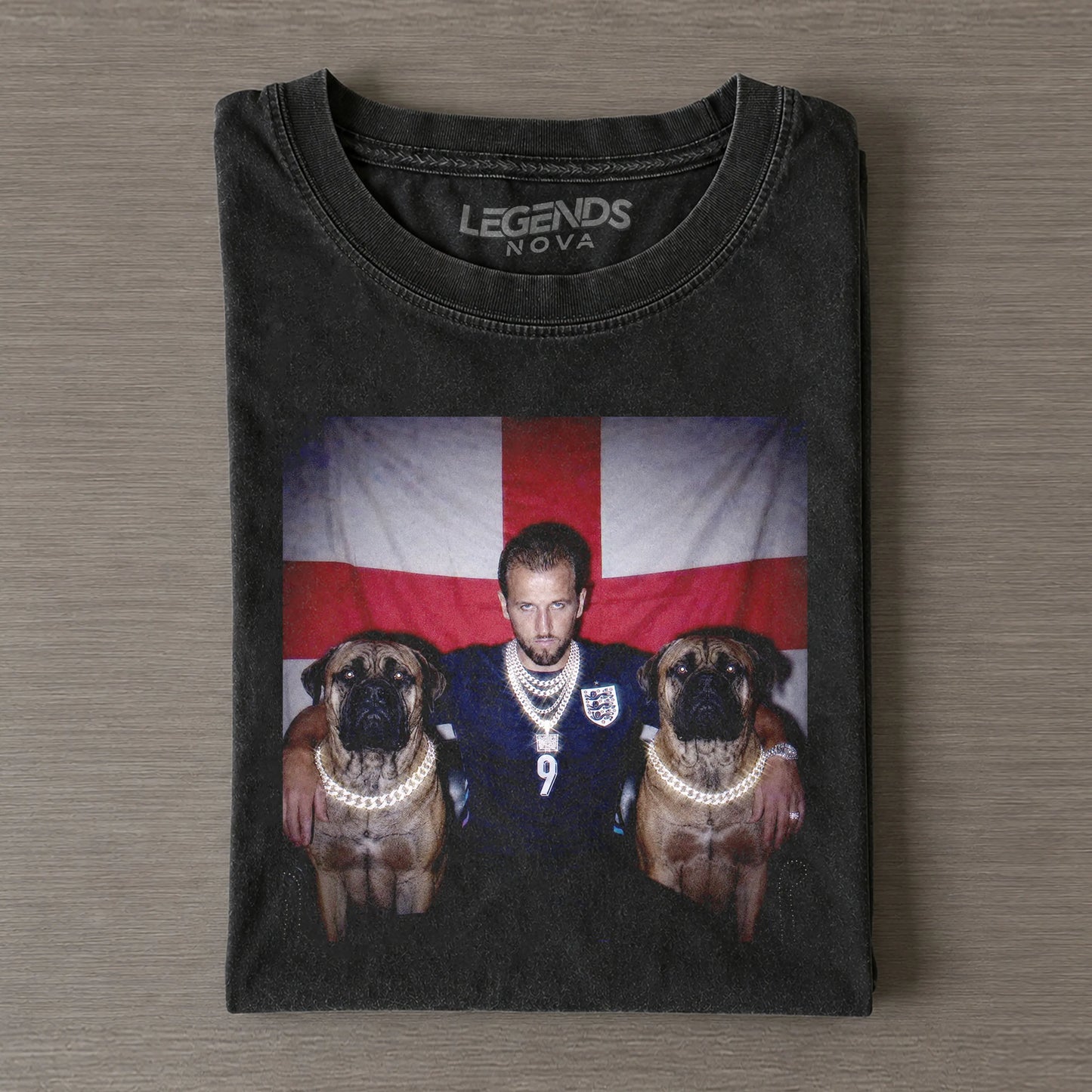 England Funny Vintage Tee