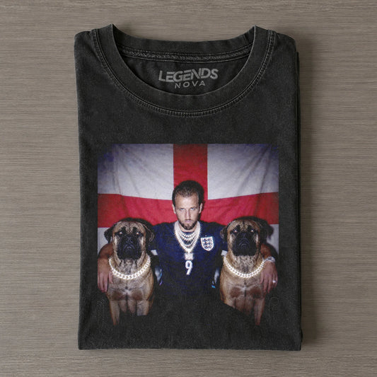 England Funny Vintage Tee
