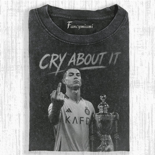 VINTAGE YELLOW KIT FOOTBALL CHAMP DISTRESSED TEE