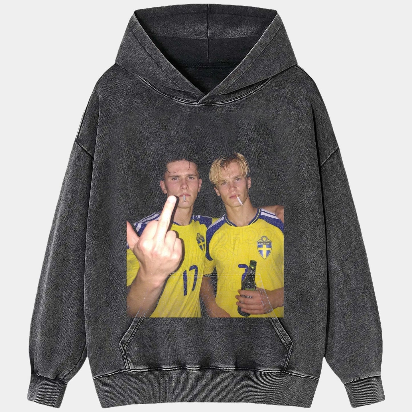 T-shirt style football Suède 3.3