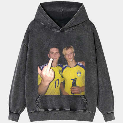 T-shirt style football Suède 3.3