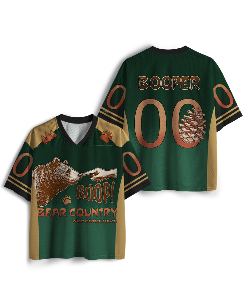 TheRetroTee Boop 90er-Jahre Mesh-Trikot